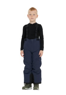 Zigzag Winter-Skihose Provo W-PRO 10.000 (wasserdicht, atmungsaktiv, Schneefang) navyblau/schwarz Kinder